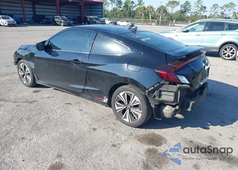 2017 Honda Civic Ex-L z USA, uszkodzony, nr VIN 2HGFC3B76HH354286